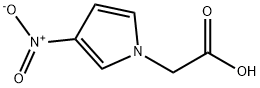 1H-Pyrrole-1-aceticacid,3-nitro-(9CI) 结构式