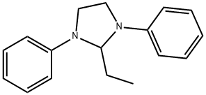 2-ethyl-1,3-diphenylimidazolidine 结构式