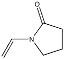 交联聚乙烯基吡咯烷酮 结构式