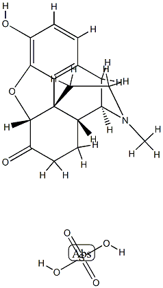 Hydromorphone sulfate 结构式