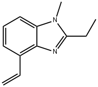 1H-Benzimidazole,4-ethenyl-2-ethyl-1-methyl-(9CI) 结构式