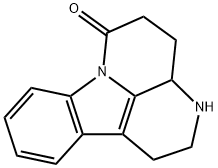 1,2,3,3a,4,5-Hexahydrocanthin-6-one 结构式