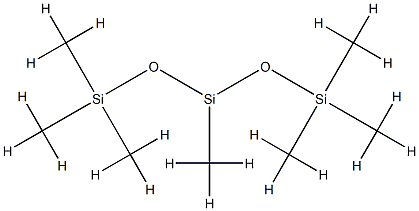 含氢硅油/甲基封端甲基氢基-二甲基共聚硅氧烷 结构式