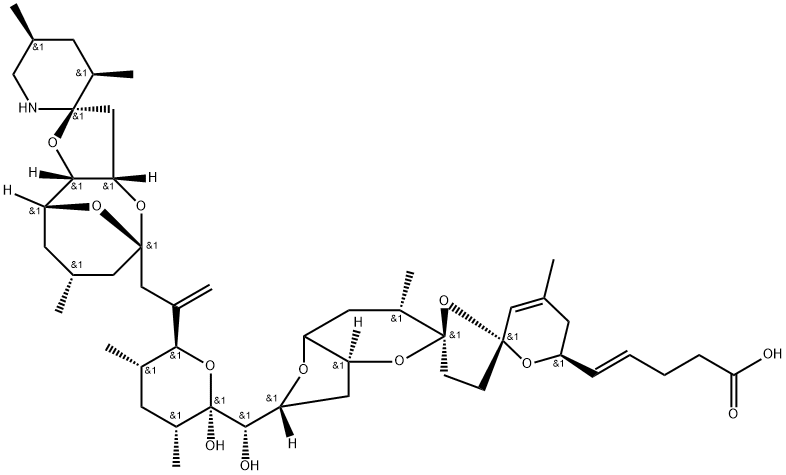 AZASPIRACID2 结构式