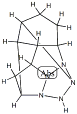 2,4,7-Metheno-3H-2a,3,3a,7b,7c-pentaazapentaleno[2,1,6-hia]indene,octahydro-(9CI) 结构式