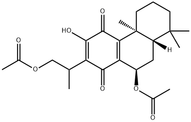 16-ACETOXY-7-O-ACETYLHORMINONE 结构式