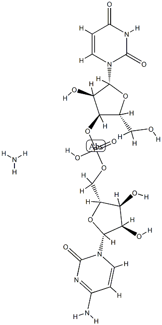 URIDYLYL-(3',5')-CYTIDINE 结构式