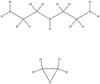 二乙烯三胺环氧衍生物 结构式