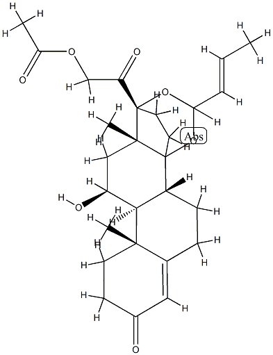 nicocortonide acetate 结构式