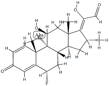 氟米松杂质 结构式