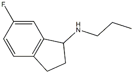 1H-Inden-1-amine,6-fluoro-2,3-dihydro-N-propyl-(9CI) 结构式