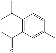 4,7-二甲基-L-四氢萘酮 结构式