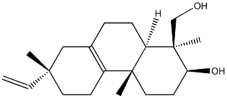 (1S)-7α-Vinyl-1,2,3,4,4a,5,6,7,8,9,10,10aα-dodecahydro-2β-hydroxy-1,4aβ,7-trimethyl-1β-phenanthrenemethanol 结构式