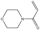 4-(1-氧代-2-丙烯基)吗啉的均聚物 结构式