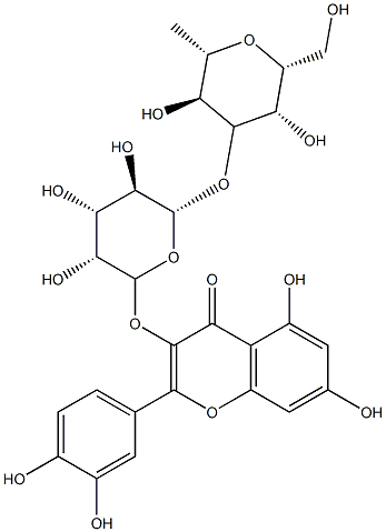 quercetin-3-O-neohesperidose 结构式