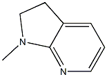 1H-Pyrrolo[2,3-b]pyridine,2,3-dihydro-1-methyl-(9CI) 结构式