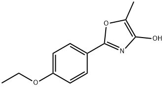 4-Oxazolol,2-(4-ethoxyphenyl)-5-methyl-(9CI) 结构式