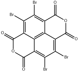 4,5,9,10-四溴异苯并吡喃并[6,5,4-DEF]异苯并吡喃-1,3,6,8-四酮 结构式