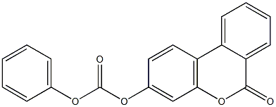 6-oxo-6H-benzo[c]chromen-3-yl phenyl carbonate 结构式