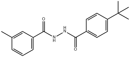 N'-[4-(tert-butyl)benzoyl]-3-methylbenzohydrazide 结构式