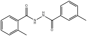 2-methyl-N'-(3-methylbenzoyl)benzohydrazide 结构式