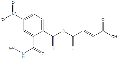 (E)-4-[2-(4-nitrobenzoyl)hydrazino]-4-oxo-2-butenoic acid 结构式