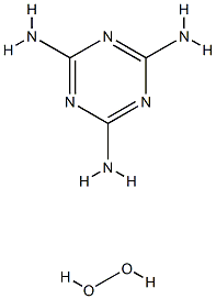 三聚氰胺与过氧化氢的化合物 结构式