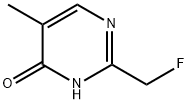 4-Pyrimidinol, 2-(fluoromethyl)-5-methyl- (6CI,8CI) 结构式