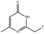 4-Pyrimidinol, 2-(fluoromethyl)-6-methyl- (6CI,8CI) 结构式