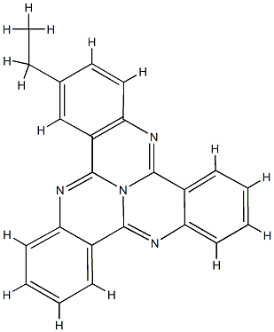 3-Ethyltricycloquinazoline 结构式