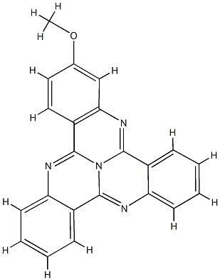 2-Methoxytricycloquinazoline 结构式
