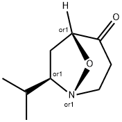 8-Oxa-1-azabicyclo[3.2.1]octan-4-one,7-(1-methylethyl)-,(1R,5R,7R)-rel-(9CI) 结构式