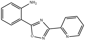 2-(3-(吡啶-2-基)-1,2,4-噁二唑-5-基)苯胺 结构式