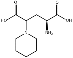 DL-Glutamic acid, 4-(1-piperidinyl)-, diastereomer A 结构式