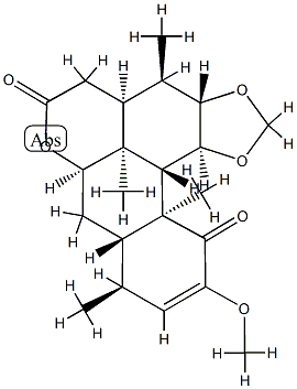 PICRASIN-D 结构式