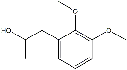 2,3-Dimethoxy-α-methylphenethyl alcohol 结构式