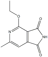 1H-Pyrrolo[3,4-c]pyridine-1,3(2H)-dione,4-ethoxy-6-methyl-(9CI) 结构式