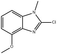 1H-Benzimidazole,2-chloro-4-methoxy-1-methyl-(9CI) 结构式