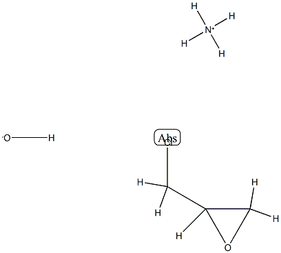 氯甲基环氧乙烷与氢氧化铵的聚合物 结构式