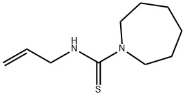 1H-Azepine-1-carbothioamide,hexahydro-N-2-propenyl-(9CI) 结构式