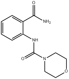 4-Morpholinecarboxamide,N-[2-(aminocarbonyl)phenyl]-(9CI) 结构式