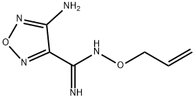 1,2,5-Oxadiazole-3-carboximidamide,4-amino-N-(2-propenyloxy)-(9CI) 结构式