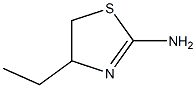 2-Thiazolamine,4-ethyl-4,5-dihydro-(9CI) 结构式