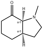 7H-Indol-7-one,octahydro-1-methyl-,(3aR,7aS)-rel-(9CI) 结构式