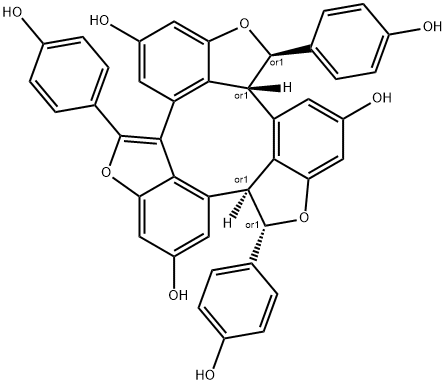 CARAPHENOL A 结构式