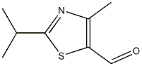 5-Thiazolecarboxaldehyde,4-methyl-2-(1-methylethyl)-(9CI) 结构式