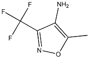 4-Isoxazolamine,5-methyl-3-(trifluoromethyl)-(9CI) 结构式