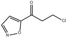 1-Propanone,3-chloro-1-(5-isoxazolyl)-(9CI) 结构式