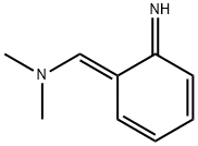 Methanamine, 1-(6-imino-2,4-cyclohexadien-1-ylidene)-N,N-dimethyl-, (1E)- 结构式