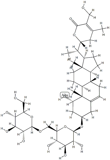 WITHANOSIDE IV 结构式